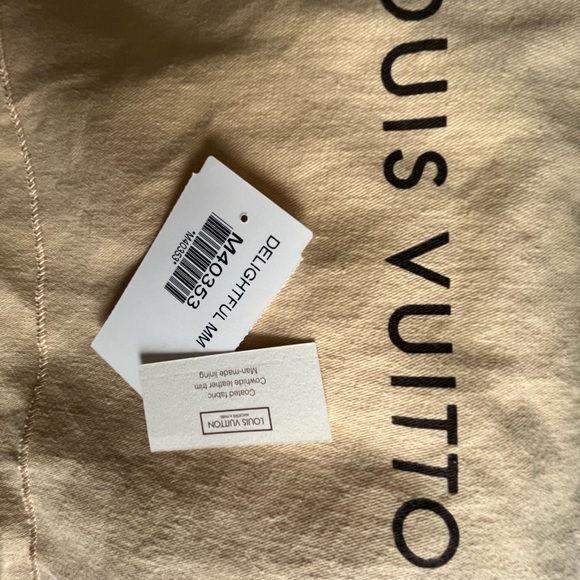 AUTHENTIC LOUIS VUITTON ✨ SLOUCHY HOBO 🔸DELIGHTFUL MM W DUST BAG - Picture 8 of 16